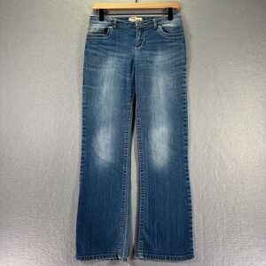 Vintage LEI Chelsea Lowrise Bootcut Jeans Women Junior 16 Regular Blue Lightwash